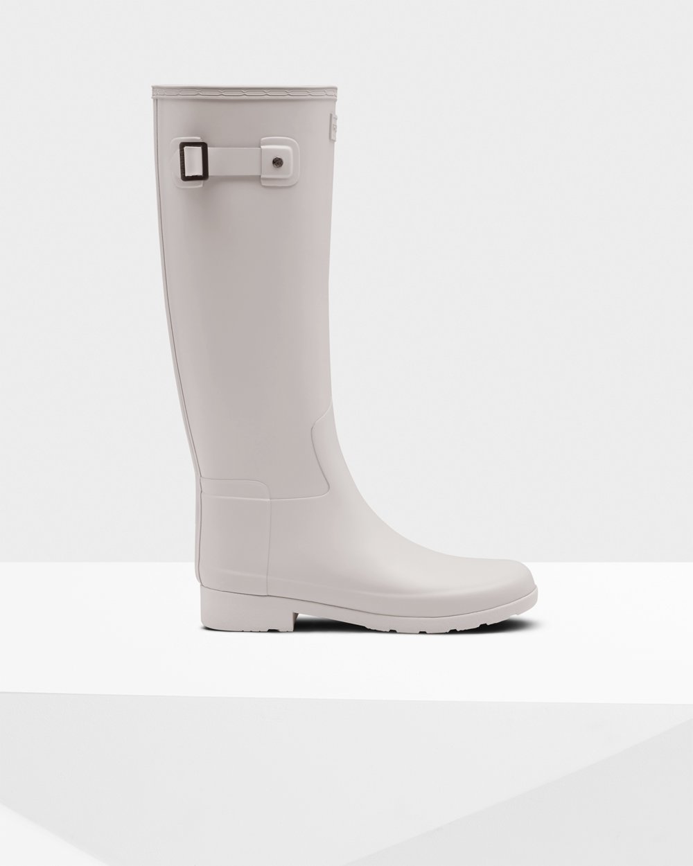 Galochas Altas Hunter Feminina Cinzentas - Refined Slim Fit - 03OQGBWLX